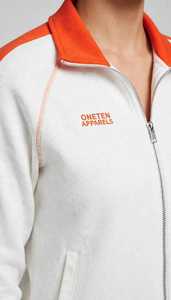 <b>Women's</b> Maroon <b>White</b> Color Block Heat-Transfer Printed 2-in-1 Polyester <b>Tracksuit</b> Set Full Sleeve Turtleneck Zipper Sporty Loose - Product Image 5