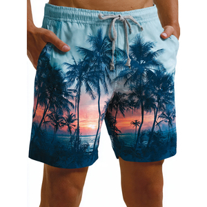Shorts de Playa para Hombre, Sublimados, Casuales, Estampados, de Secado Rápido, con Bolsillo, Traje de Baño - Product Image 4