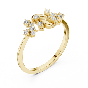 Anillo Sencillo y Minimalista con Diamante Cultivado en Laboratorio, Oro Blanco de 18 Quilates con Baño de Rodio, para Compromiso, Fiestas, Eventos y Uso Diario para Mujer - Product Image 6