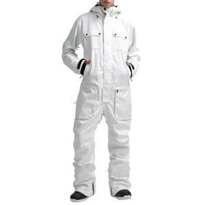 Vêtements personnalisés respirants, combinaison de ski unisexe, taille plus, vêtements d'hiver de haute qualité, tissu 100% polyester, combinaison de ski unisexe pour l'extérieur - Product Image 4