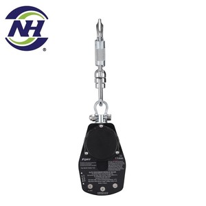 Descensor de cuerda de 9,5mm con certificación ANSI de aluminio de color personalizado con capacidad de carga de 50-200kg para uso profesional - Product Image 2