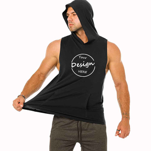 Camisetas sin Mangas para Hombre, Ropa Deportiva Informal, Secado Rápido, Transpirable, para Gimnasio y Deportes, Estilo Vintage con Cuentas, Logotipo Frontal - Product Image 6