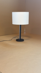 Postmodern European Electric Simple Hotel Decorative Retro Desk Lamp for Bedroom Classic Fabric <b>Table</b> Lamp - Product Image 2
