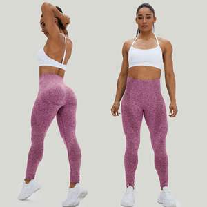 Leggings de yoga pour femmes, taille haute, extensibles, respirants, écologiques, séchage rapide, tissu doux, vêtements de sport, longueur intégrale, pour l'entraînement - Product Image 1