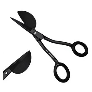 Tijeras de Pico de Pato Negras de 6 Pulgadas, Manuales, con Certificación CE, para Reparación de Alfombras y Pisos, Tijeras de Precisión de Grado Alemán para Tapicería - Product Image 1
