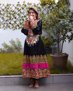 Vestido Afgano Kuchi Original de Primera Calidad, Excelente Calidad para Mujer, Mejor Precio, Diseño Tradicional Nuevo y Único, Vestidos Afganos Kuchi - Product Image 4