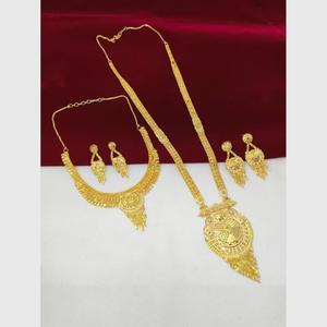 Conjunto de Collar Doble de Oro de Primera Calidad 11058771GL, Conjunto de Joyería Fina - Product Image 1
