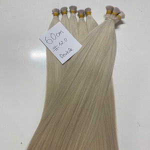 Haute qualité longue blonde en vrac cheveux 100% brut vietnames cheveux humains vente entière 2025 produits tendance - Product Image 4
