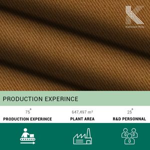 Tissu sergé 2/1 en coton (97%) et élasthanne (3%) de 325 g/m², teint pigmentaire, doux et extensible, pour pantalons chino – Vente en gros - Product Image 5