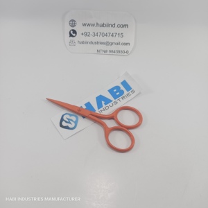 Ciseaux à broder couleur orange, fournisseurs de ciseaux à coudre en acier inoxydable de haute qualité, grossiste, outils à lame tranchante personnalisés - Product Image 5