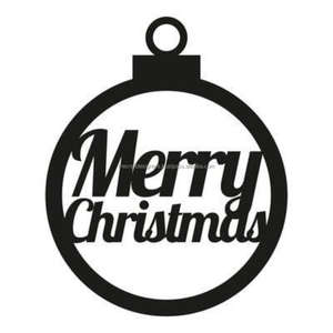 Adorno de Feliz Navidad de tendencia, superventas, artesanías colgantes de jardín, Feliz Navidad, saludos, acento, adorno de jardín, gran oferta - Product Image 1