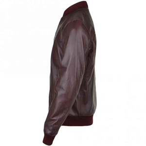 Chemise pour homme en cuir d'agneau souple de style classique, en cuir véritable noir, coupe ajustée, élégante et confortable, à manches longues. - Product Image 1