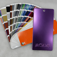 Revêtement en poudre polyester rouge bonbon pour peinture automobile avec texture froissée semi-brillante et couleurs RAL personnalisables