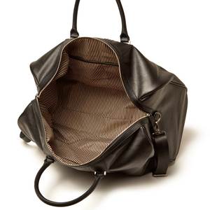 Vintage Crocodile Leather Weekender Duffle Bag 20-35L Zipper Closure Unisex Travel Storage <b>Soft</b> Handle Large Capacity - Product Image 4