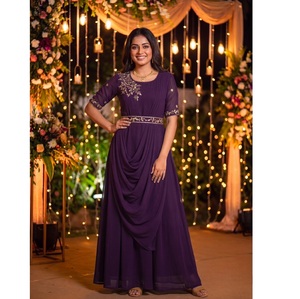 Vestidos de Novia con Estilo Variado, con Dupatta y Cinturón, con Bordado y Trabajo a Mano, para Venta de Exportación - Product Image 1
