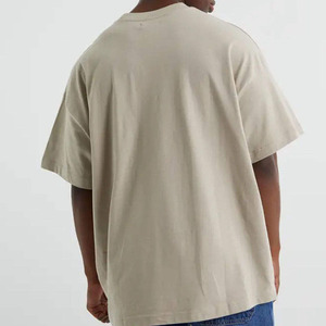 เสื้อยืดผู้ชายไซส์ใหญ่ ขายส่ง ผ้าฝ้าย 100% เนื้อหนา คอกลม ทรงหลวม สไตล์ลำลอง สตรีทแวร์ รับสกรีนโลโก้ - Product Image 6