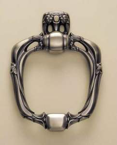 Timbre de puerta de latón macizo fundido, resistente, para entrada principal, estilo antiguo - Product Image 3