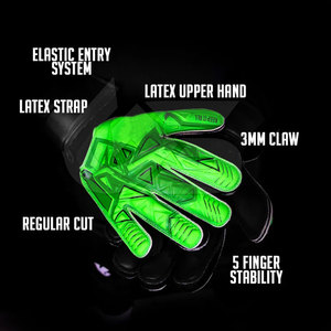 Gants de gardien de but en cuir de qualité supérieure, nouvelle conception, imperméables, antidérapants, fabrication haut de gamme - Product Image 3