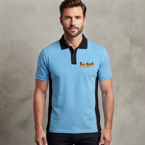 New Arrival Men's for Polo <b>Shirts</b> Breathable Custom Logo Casual Style Best Quality Genuine Fabric Solid Plus Size Latest Design - Product Image 1
