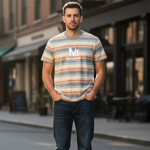 T-shirts en coton imprimés vintage, coupe classique, t-shirts graphiques rétro, logo personnalisé, vente en gros, usine de vêtements professionnelle - Product Image 6