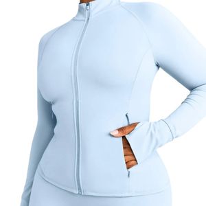 Women's Lightweight Performance <b>Jacket</b> Full Zip Athletic Outerwear Breathable <b>Workout</b> Sportswear Custom Logo Private Label - Product Image 3