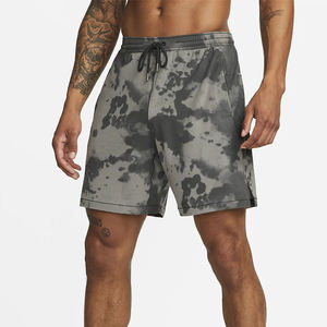 Shorts de sport vintage unisexe pour la course à pied et l'entraînement, 100 % polyester, séchage rapide, imperméables, taille élastique - Product Image 1