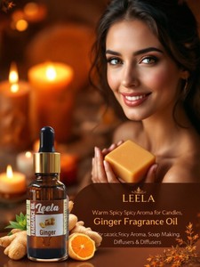 Aceite Aromático de Jengibre Premium 30ml – Aroma Cálido, Especiado y Fresco para Velas, Jabones, Difusores y Perfumes DIY - Product Image 1