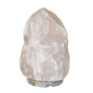 Lámpara de Sal del Himalaya Natural de 2-3 kg, Lámpara de Sal Blanca Tallada con Diseño de Amor, Luz Nocturna con Técnica de Lámpara de Sal del Himalaya - Product Image 3