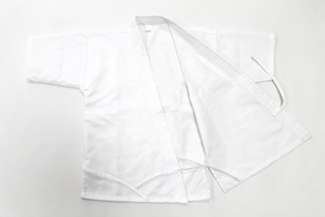 Uniforme de Karate Blanco 100% Algodón, Corte Regular, Duradero, Unisex para Adultos, Camiseta para Artes Marciales - Product Image 3