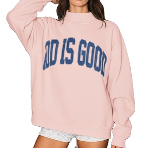 Servicio OEM ODM Premium, Suéter de Cuello Alto Personalizado, Tejido Transpirable con Forro, de Poliéster/Algodón, para Otoño/Invierno - Product Image 1