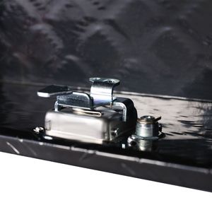 39-Inch Heavy Duty Aluminum <b>Tool</b> <b>Box</b> Truck Bed and Outdoor Trailer Pickup Storage Organizer RV Underbody Storage <b>Tool</b> <b>Box</b> - Product Image 6