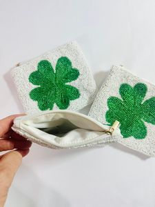 กระเป๋าใส่เหรียญปักลูกปัดทำมือ พรีเมียม TIMELESS CRAFT พร้อมซับในผ้านุ่ม ดีไซน์เก๋สำหรับผู้หญิง สาวๆ ใช้ในงานแต่งงาน - Product Image 6