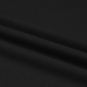 Camiseta de manga corta negra para hombre, cuello redondo, corte regular, algodón jersey, informal, color sólido, diseño con bolsillo, secado rápido - Product Image 4