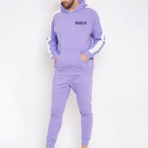 Conjunto Deportivo de Invierno para Hombre, con Capucha, de Alta Calidad, Informal, Cómodo, 100% Algodón, Ecológico, para Entrenamiento Diario - Product Image 1