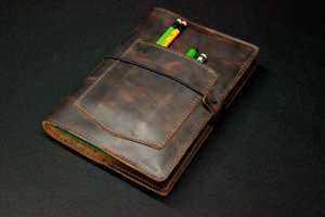 Cubierta de Cuaderno Ejecutiva de Cuero de Lujo, Tamaño A5, Recargable, de Alta Calidad para Uso en Oficina, LNBC-0046 - Product Image 3