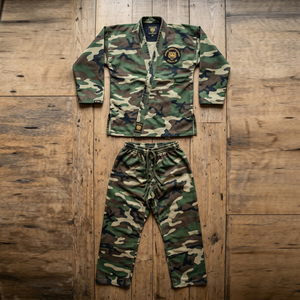 Uniforme de Karate de Camuflaje para Hombre, 100% Poliéster, Ropa de Artes Marciales, Trajes de Judo, Uniformes de Camuflaje para Boxeo OEM - Product Image 1