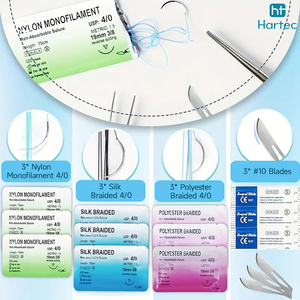 Kit Completo de Práctica de Sutura para Estudiantes de Medicina, Producto de Acero Inoxidable, Kits de Sutura Personalizados para Uso Médico de Primeros Auxilios - Product Image 6