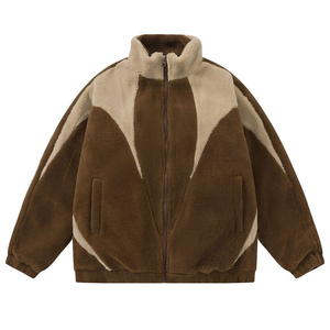 New Arrival Style Plus Size <b>Sherpa</b> <b>Jackets</b> High Quality Breathable <b>Jacket</b> For <b>Man</b> Front Logo <b>Sherpa</b> <b>Man</b> <b>Jackets</b> - Product Image 1