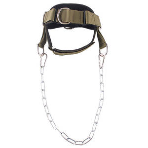 Harnais de musculation en néoprène antidérapant, respirant, écologique, avec sangles réglables et fermeture auto-agrippante pour les entraînements en salle de sport - Product Image 1