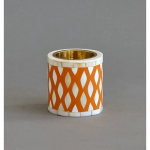 FAIZA CRAFT Handmade Bone Inlay Bakhoor <b>Burner</b> Box Tray Set <b>Electric</b> Wood Mubakhar Set for Gifts Includes Candle Holder - Product Image 5