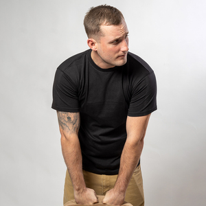 T-shirts décontractés pour hommes, en jersey uni, 100% coton, 180 grammes, coupe ample, manches courtes, col rond, respirant, séchage rapide, écologique - Product Image 6