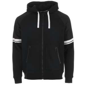 <b>Men's</b> Gym <b>Hoodie</b> in <b>Black</b> Wholesale Custom Fleece Cotton Basic <b>Plain</b> Dyed <b>Men</b> Zipper Hoodies With Hood - Product Image 4