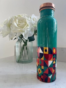 <b>Copper</b> Drinking <b>Water</b> <b>Bottle</b> <b>Wholesale</b> Supplier Premium Pure <b>Copper</b> Reusable Metal <b>Bottle</b> For Home Kitchen - Product Image 3