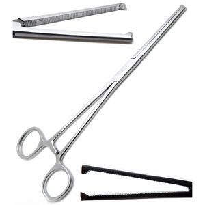 Forceps Rochester Kocher 8 pouces à dents droites, instrument chirurgical en acier inoxydable, forceps hémostatiques, certifié CE, OEM - Product Image 1