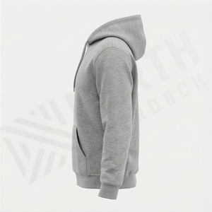 Sudaderas con Capucha Casuales de Algodón 100% para Hombre, Personalizadas con Logotipo Bordado, Forro Polar, Ropa de Invierno, Impresión Serigrafiada, Lisas, Venta al Por Mayor - Product Image 3