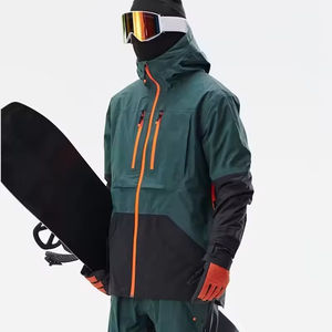Conjunto de Chaqueta y Pantalones de Esquí/Snowboard para Invierno, Unisex, con Cierre, Resistente al Viento, con Costuras Termoselladas, Transpirable, Ecológico, Térmico, Anti-UV, de Secado Rápido y con Capucha - Product Image 3
