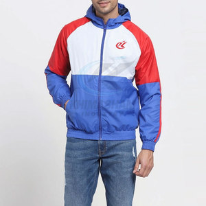 Breathable Eco-Friendly Men's Winter Windbreaker <b>Jacket</b> with Stand Collar Front Logo <b>Hooded</b> Casual Design at Reasonable Price - Product Image 6
