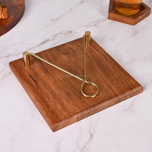 Décoration classique pour salle de bain, salle à manger et chambre d'amis, boîte à mouchoirs en bois naturel de luxe avec incrustation de nacre - Product Image 1