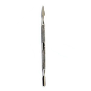 Pousse-cuticules et repousse-ongles professionnel, couteau plat long pour soins des ongles, nettoyeur d'ongles en acier inoxydable pour manucure et pédicure - Product Image 5