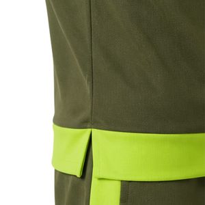 Mens Olive <b>Green</b> Lime <b>Green</b> Sleeveless Hooded Tracksuit <b>Set</b> Custom Logo <b>Gym</b> Fitness Training Sports Hoodie And Shorts Activewear - Product Image 3